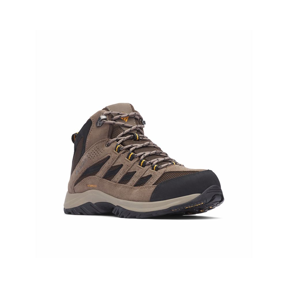 bota columbia crestwood mid waterproof masculina